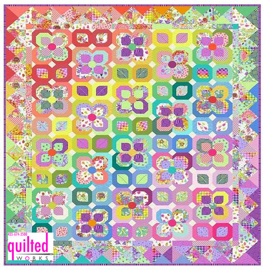 PRE-ORDER Tula Pink Untamed Garden Quilt Kit