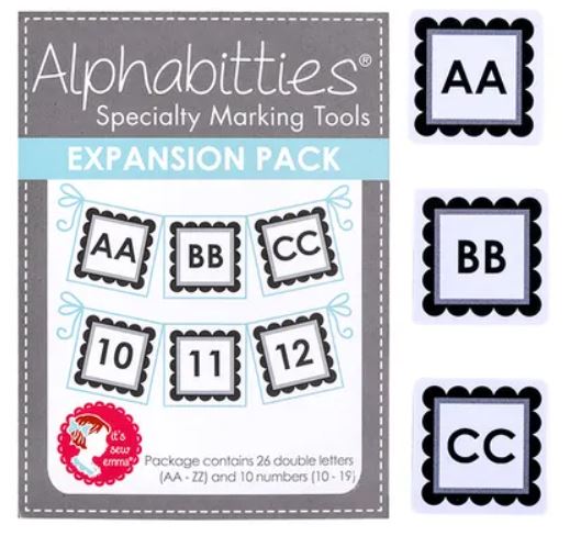 Alphabitties Expansion Pack by It's Sew Emma