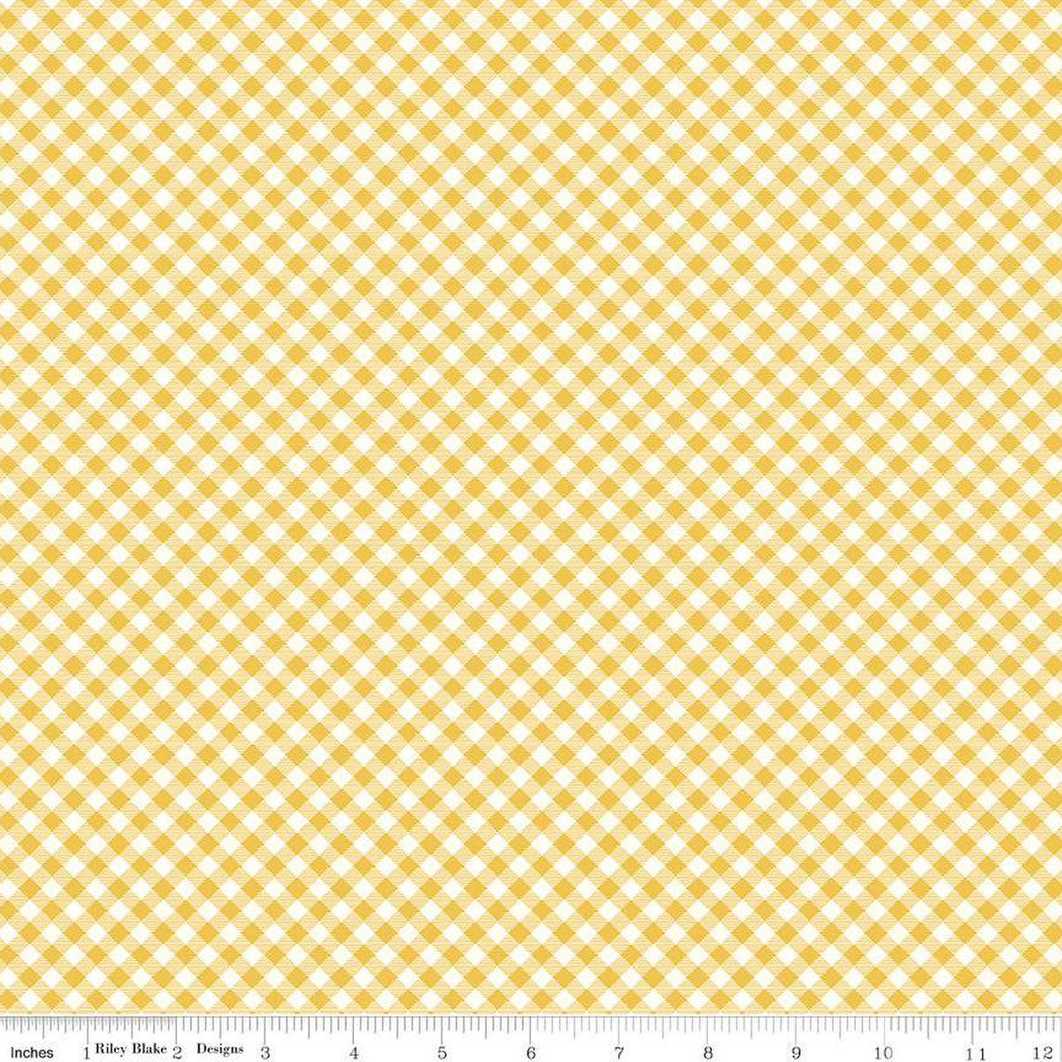 BloomBerry Gingham Yellow