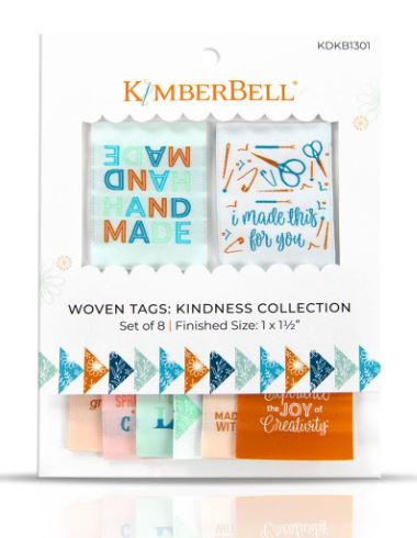 Kimberbell Woven Tags Kindness Collection