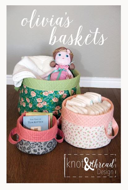 Olivia's Baskets Pattern