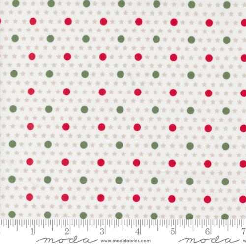 Starberry Off White Polka Star Dots