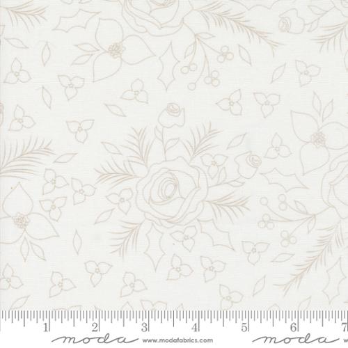 Starberry Off White Winter Sketch Florals