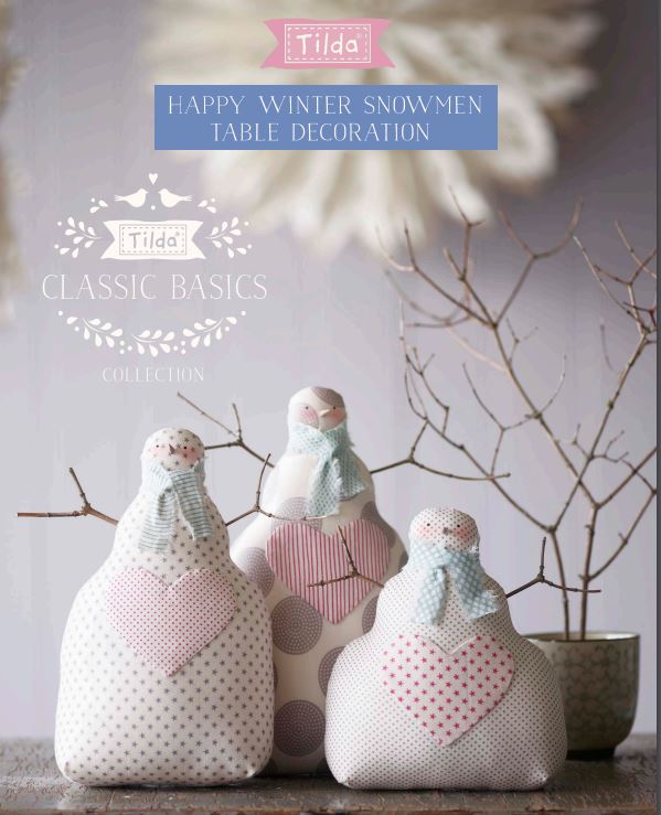 Tilda's Happy Winter Snowmen Class