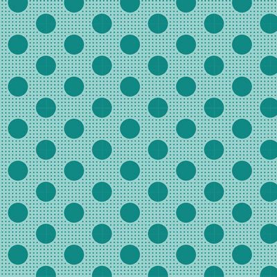 Tilda Medium Dots Dark Teal