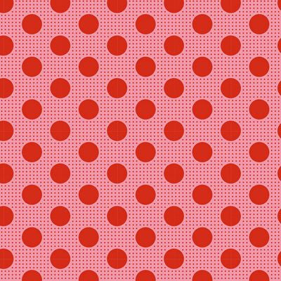 Tilda Medium Dots Salmon