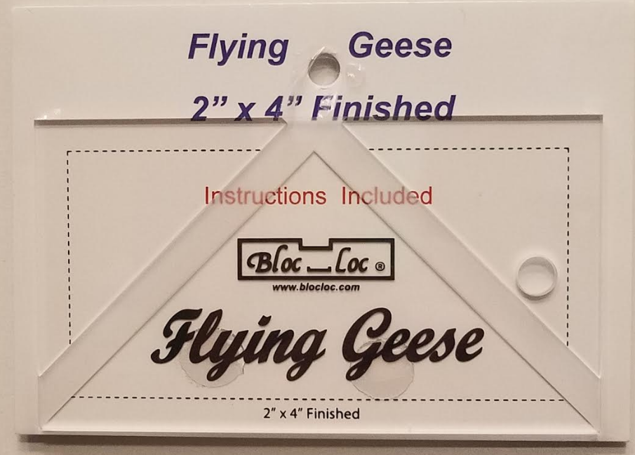 Bloc Loc Flying Geese 2" x 4" Ruler
