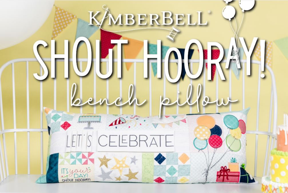 Kimberbell Shout Hooray Machine Embroidery CD 